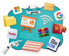 Цифровая база для школьника - КИБЕРшкола программирования для детей, компьютерные курсы для школьников, начинающих и подростков - KIBERone г. Тёплый Стан