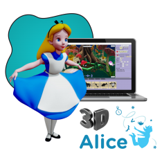 Alice 3d - КИБЕРшкола программирования для детей, компьютерные курсы для школьников, начинающих и подростков - KIBERone г. Тёплый Стан