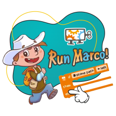Run Marco - КИБЕРшкола программирования для детей, компьютерные курсы для школьников, начинающих и подростков - KIBERone г. Тёплый Стан
