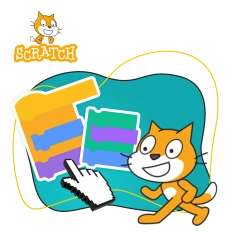 Scratch. Продвинутый уровень – создаём игры, как маленькие разработчики! - КИБЕРшкола программирования для детей, компьютерные курсы для школьников, начинающих и подростков - KIBERone г. Тёплый Стан