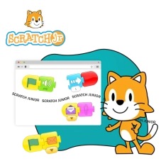 Scratch JR. Основы программирования  - КИБЕРшкола программирования для детей, компьютерные курсы для школьников, начинающих и подростков - KIBERone г. Тёплый Стан