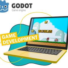 Godot.  Основа создания легендарных игр - КИБЕРшкола программирования для детей, компьютерные курсы для школьников, начинающих и подростков - KIBERone г. Тёплый Стан