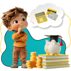 Финансовый интеллект вместе KIBERone - КИБЕРшкола программирования для детей, компьютерные курсы для школьников, начинающих и подростков - KIBERone г. Тёплый Стан