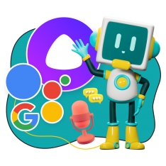 Голосовой помощник Алиса - КИБЕРшкола программирования для детей, компьютерные курсы для школьников, начинающих и подростков - KIBERone г. Тёплый Стан