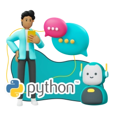 Умный чат-бот на Python на Telegram - КИБЕРшкола программирования для детей, компьютерные курсы для школьников, начинающих и подростков - KIBERone г. Тёплый Стан