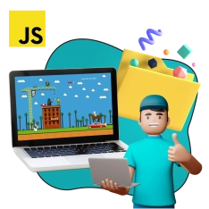 JavaScript + AI. Проектное обучение + геймификация + AI-помощники - КИБЕРшкола программирования для детей, компьютерные курсы для школьников, начинающих и подростков - KIBERone г. Тёплый Стан