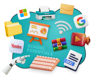 Цифровая база для школьника - КИБЕРшкола программирования для детей, компьютерные курсы для школьников, начинающих и подростков - KIBERone г. Тёплый Стан