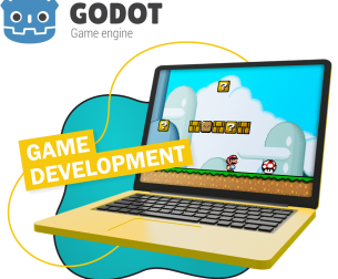 Godot.  Основа создания легендарных игр - КИБЕРшкола программирования для детей, компьютерные курсы для школьников, начинающих и подростков - KIBERone г. Тёплый Стан