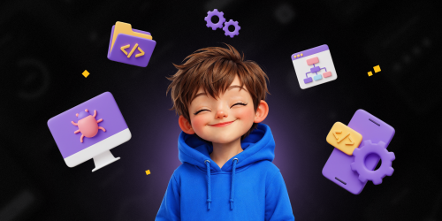 Идеальный сайт с нуля: код, дизайн и AI-помощник - КИБЕРшкола программирования для детей, компьютерные курсы для школьников, начинающих и подростков - KIBERone г. Тёплый Стан