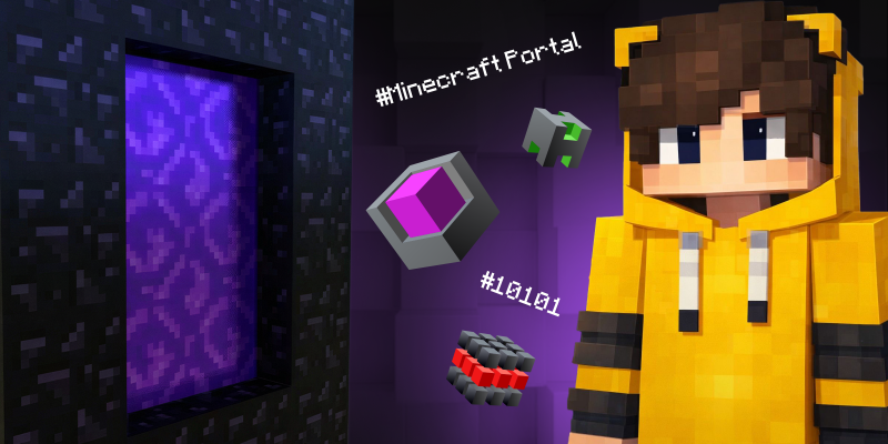 Архитекторы Реальности. Программируем Портал в Minecraft - КИБЕРшкола программирования для детей, компьютерные курсы для школьников, начинающих и подростков - KIBERone г. Тёплый Стан